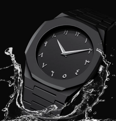 Men's Retro Arabic Digital Quartz Watch