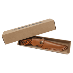 7.75" Fixed Blade Knife with Leather Sheath