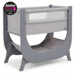 Shnuggle Air Lite Bedside Bassinet | Infant Crib | Height Adjustable Baby Bed with Mattress