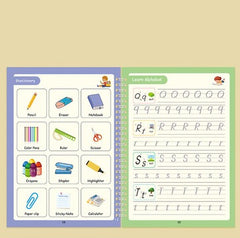 Children's English Groove Magic Font Practice Set