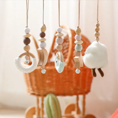 Wooden Baby Fitness Play Gym
