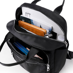 Vento Marea Women's Waterproof Travel Backpack - Black