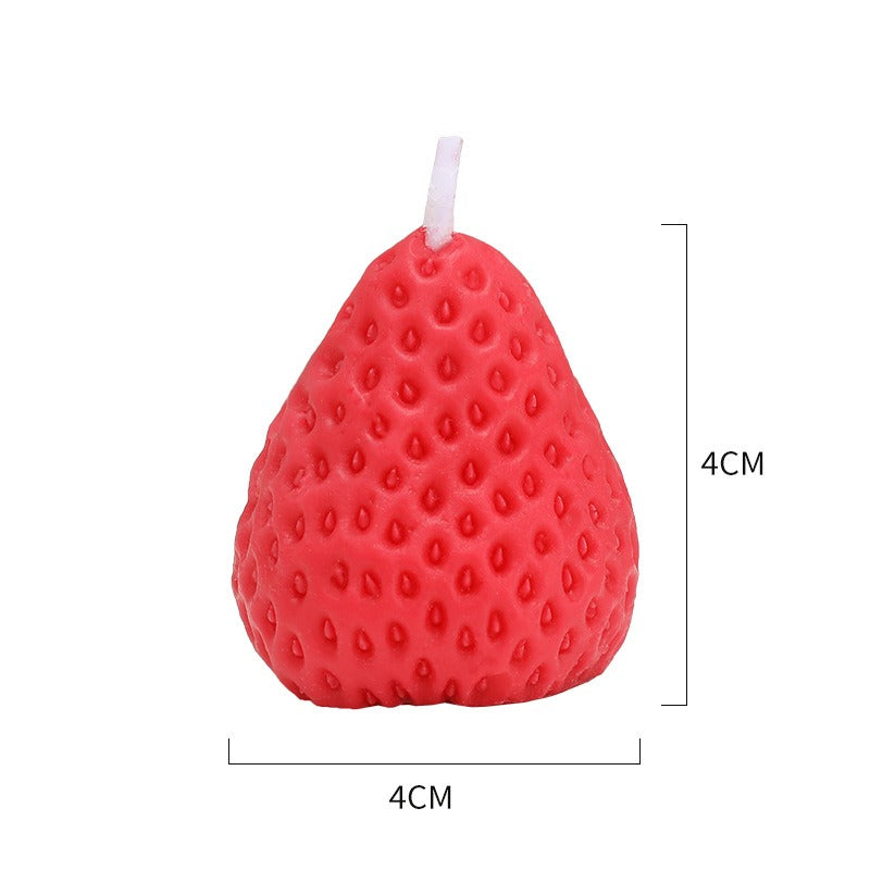 Strawberry Soy Wax Scented Candle
