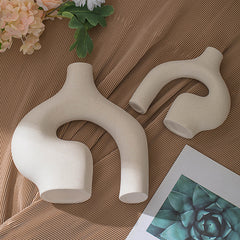 Nordic Ceramic Vase - Creative Home Decor for Dried Flowers