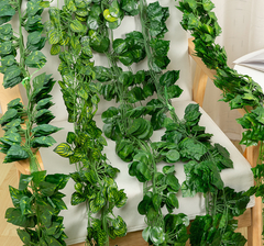 Artificial Flower Vines with Various Leaves for Decor