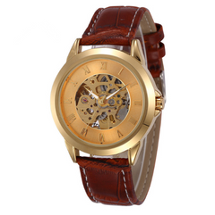 Shenhua Men's Fashion Swiss Hollow Automatic Watch