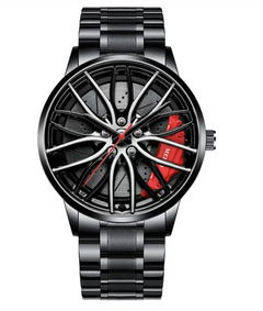Men's Automatic Wheel-Style Watch