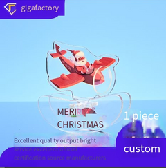 Acrylic Wobble Figure with Laser Color Window Decor