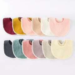 Double-Layer Gauze Baby Saliva Towel