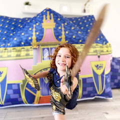 AirFort Royal Castle Inflatable Kids Play Fort