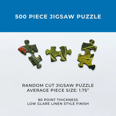 Chat with a Dragon 500 Piece Jigsaw Puzzle NYPC