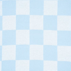 Checker Jacquard Knit Baby Blanket