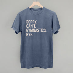 Sorry Can't Gymnastics Bye