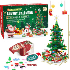 Christmas Countdown Building Blocks Calendar
