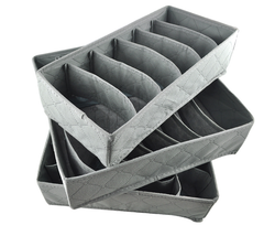 3-Piece Odor-Removing Storage Box Set