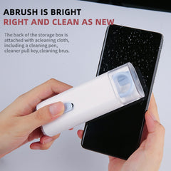 Charging Case Iron Powder Dust Brush Cleaning