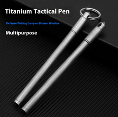 Mini Titanium Alloy Keychain Pen