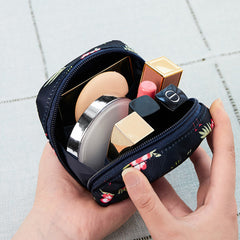 Small Cosmetic Bag for Makeup and Toiletries Organizer