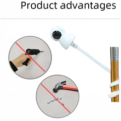 Camera Tripod Mount with 1/4 Screw for Indoor/Outdoor