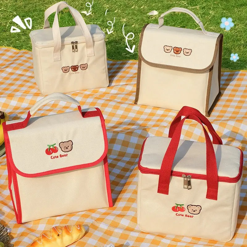 Portable Large-Capacity Insulated Lunch Box Bag