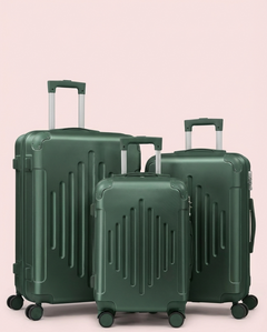 Multi Color - 3PCs Luggage Set 20/24/28 Inch Hard Shell Spinner with TSA Lock