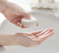 Mini Liquid Dispenser Bottle with Soap Storage Case