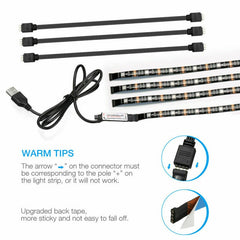 USB 5V RGB LED Strip Light Kit
