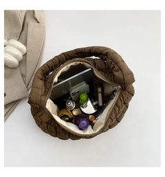 Pleated Cloud Bubble Crossbody Bag
