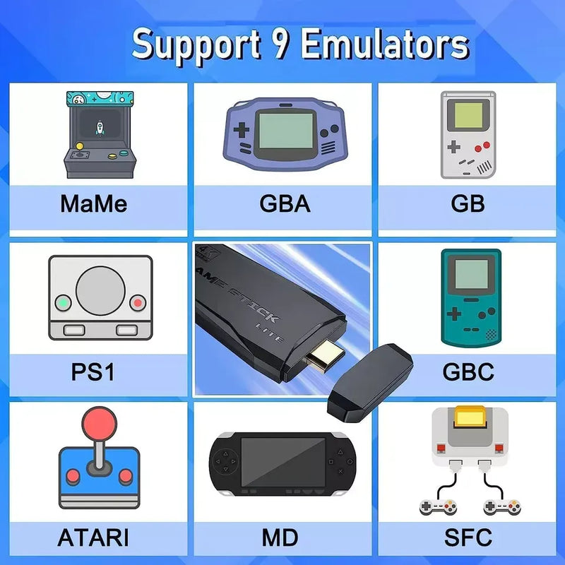 4K Retro Wireless Game Console