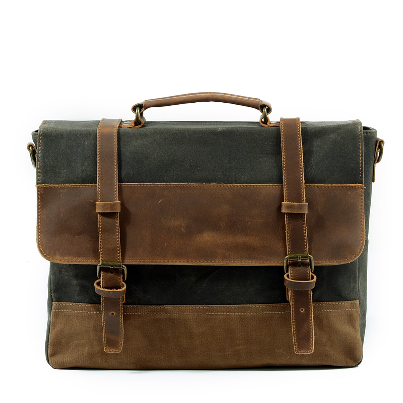 Waterproof Oil Wax Canvas Bag