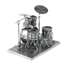 Drum Set 3D Steel Model Kit Metal Earth