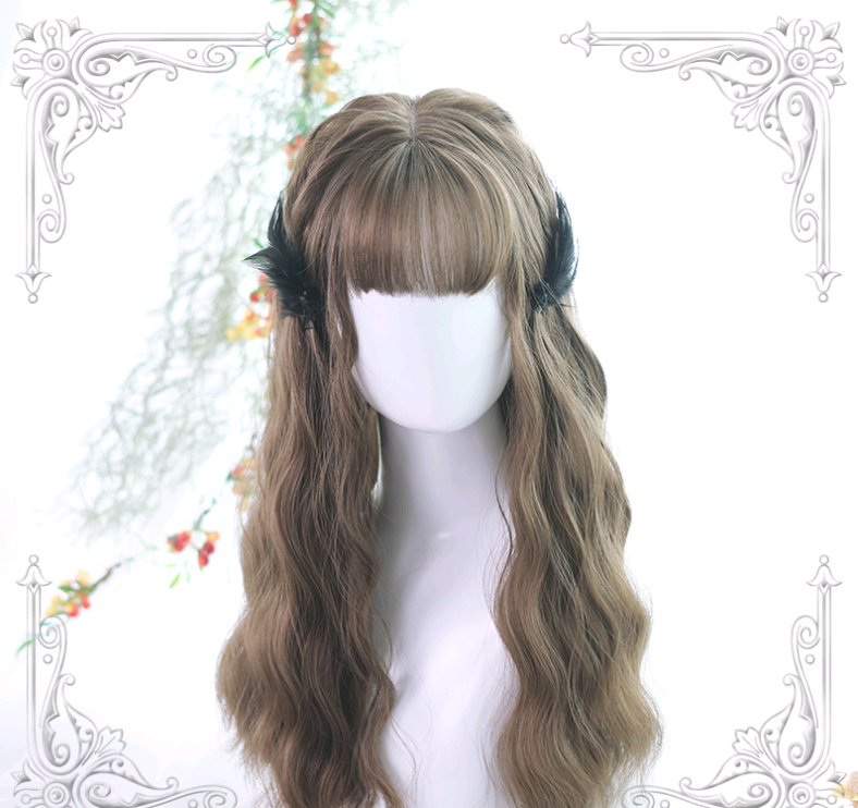 Lolita Wig, Corn Wave Wig, Water Wave Wig