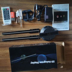 3D Holographic Fan with Bluetooth & App Control