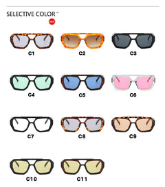 Big Frame Leopard Sunglasses