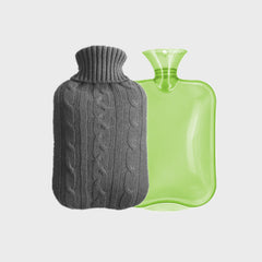 Large Acrylic Knitted Hot Water Bottle Set (PVC)