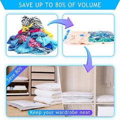 Vacuum Storage Bags for Comforters and Clothes (1/2/4 Pack)