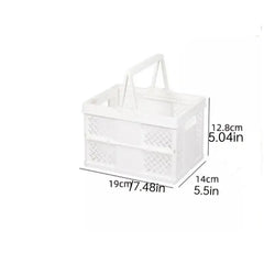 Korean Large Capacity Folding Desktop Storage Basket