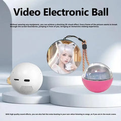 Electronic 3D Video Crystal Ball Player