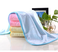 Microfiber Towels with Custom Logo and Edging Design