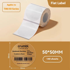 Transparent Waterproof Adhesive Label Sticker