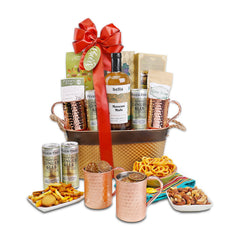 Moscow Mule Handcrafted Cocktail Gift Basket