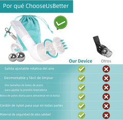 Amazon Cross-Border Breathing Trainer with Three Balls