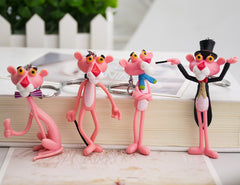 Cute Pink Panther Keychain for Couples - Trendy Accessory