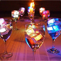 Colorful Touch Sensor LED Ice Cube Night Light