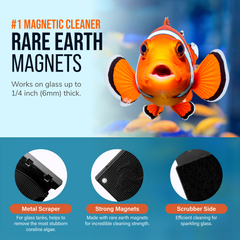 Flipper NANO FLOAT 2 in 1 Magnetic Aquarium Algae Cleaner
