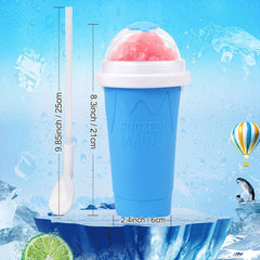 Smoothie Maker Cup with Brush and Straw (1pc/2pcs)