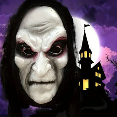 Holiday Horror Zombie Mask - Decorative Rubber Props