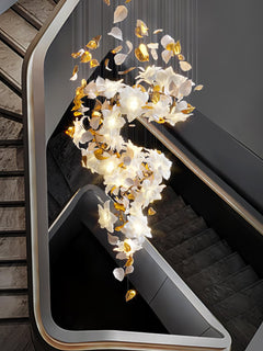 Flying Flowers Fluttering Chandelier
