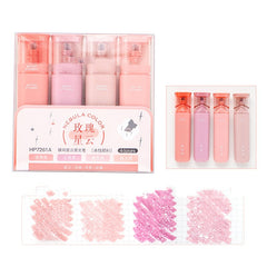 Student Fluorescent Highlighter Pen Set