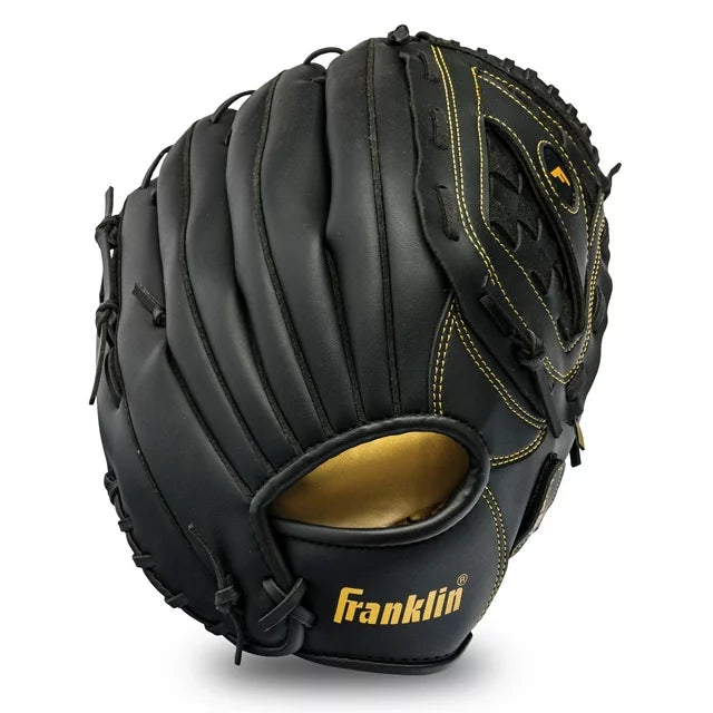 Franklin Sports Baseball and Softball Glove - Field Master - Baseball and Softball Mitt - Adult and Youth Glove - Right Hand Throw - 14